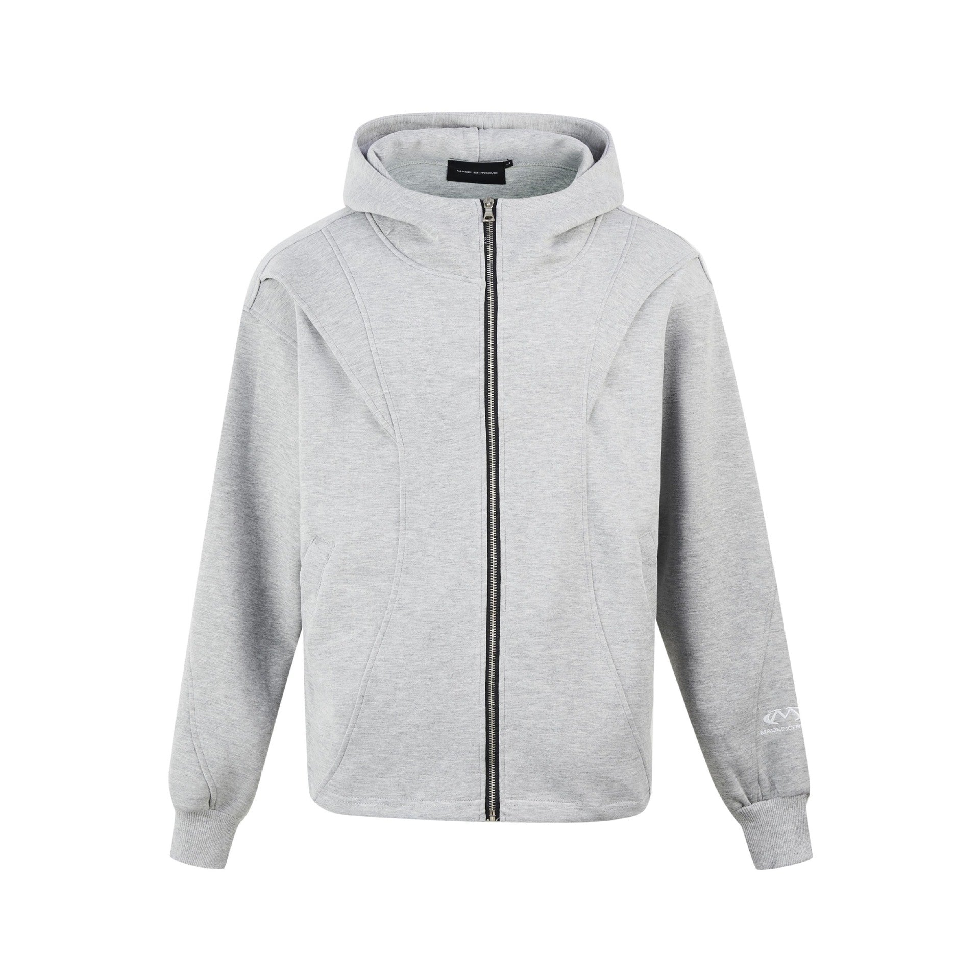 Clean Zip-Up Hoodie - curated XGEM rare find
